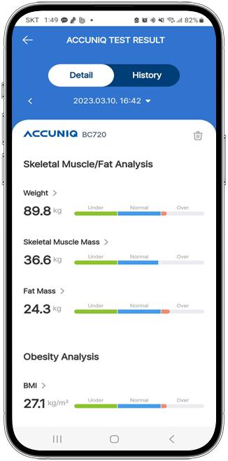 ACCUNIQ BC380 (Биеийн бүтэц хэмжигч төхөөрөмж)