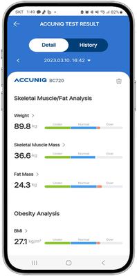 ACCUNIQ BC380 (Биеийн бүтэц хэмжигч төхөөрөмж)